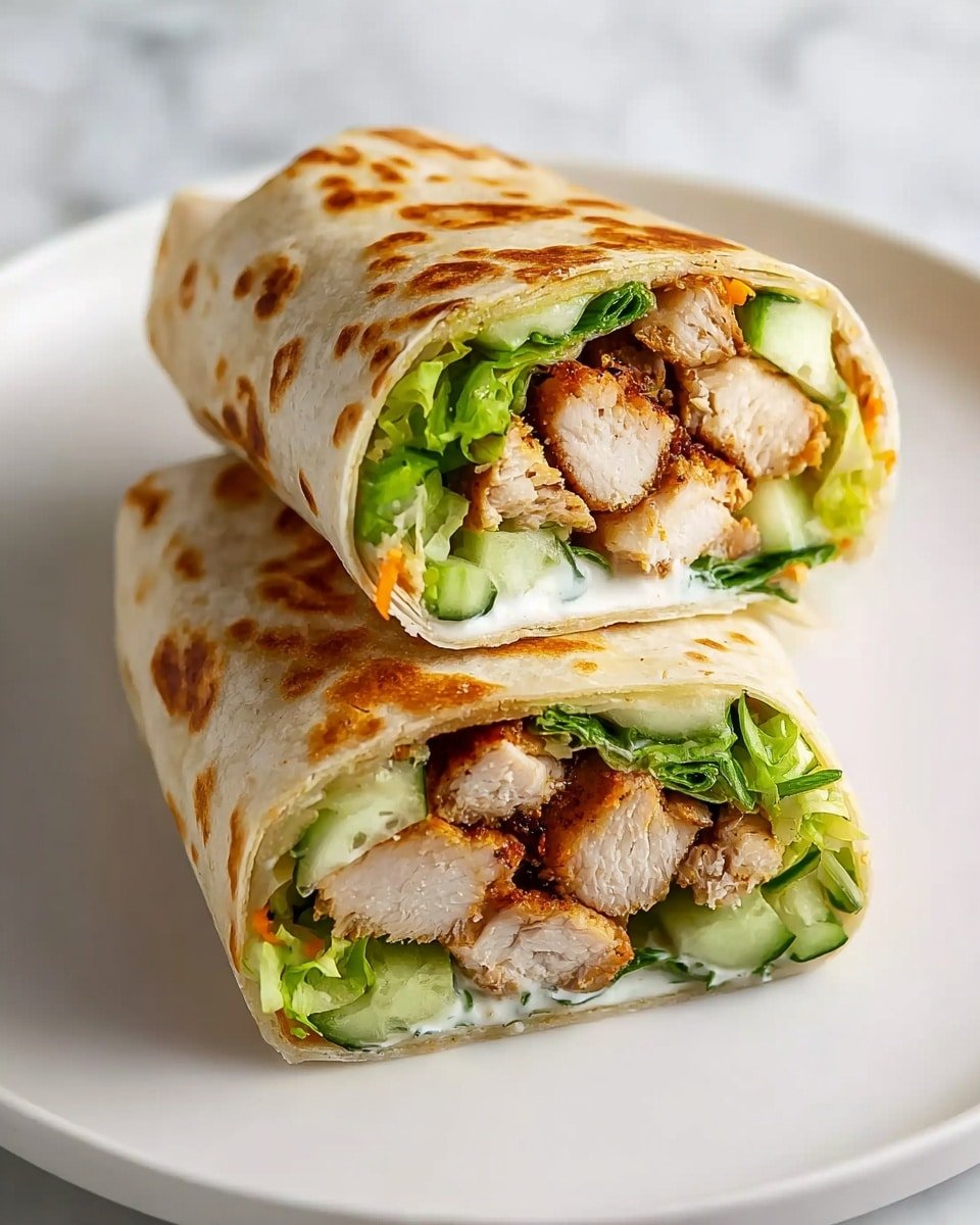 Honey Mustard Chicken Wrap Recipe